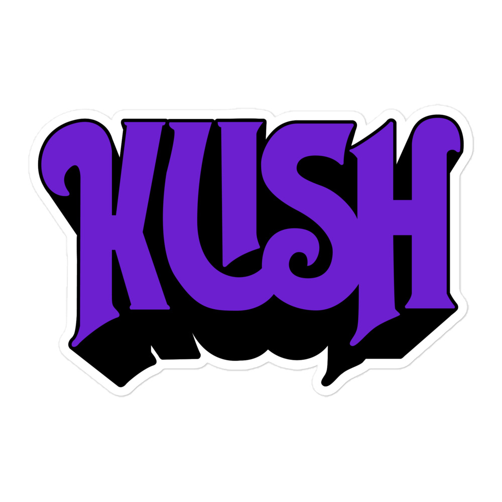 Purple Kush - Sticker - Dean Cole Design